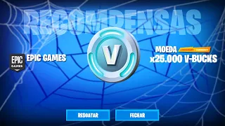 COMO FAÇO para TER VBUCKS SEM GASTAR DINHEIRO no FORTNITE CAPITULO 3!