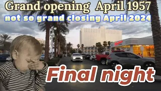 Tropicana Las Vegas final night