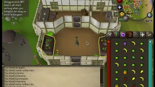 Low Level Thieving Guide - Fruit Stalls - Old School Runescape