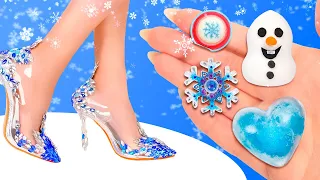 Frozen Crafts With Elsa and Anna ❄️ Best Winter DIYs