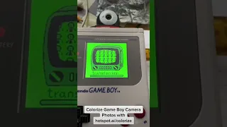 Colorize Game Boy Camera photos with hotspot.ai/colorize