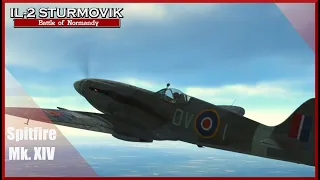 IL-2 Battle of Normandy RAF Spitfire Mk. XIV Career Ep1