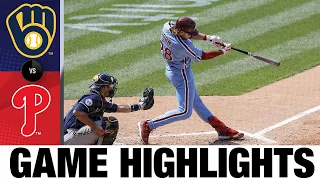 Brewers vs. Phillies Game Highlights (5/06/21) | MLB Highlights