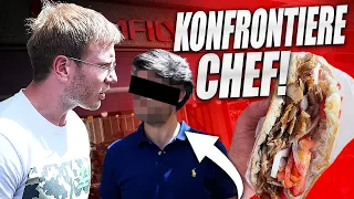 SCHOCKIERT teste ich die BESTEN ZWEI DÖNER DEUTSCHLANDS UNDERCOVER - Ich STELLE CHEF zur REDE!