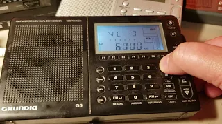 XHDATA D808 overload on 6000 kHz but Grundig G5 is OK