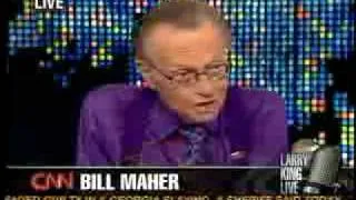 Bill Maher on Larry King Live Pt. 1 - Feb 4 '08