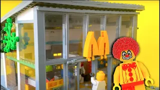 LEGO McDonald's Custom Build MOC Tour ✴️#Shorts #PermissiontoDance
