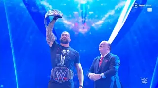 Roman Reigns Entrance before WrestleMania: WWE SmackDown, March 31, 2023