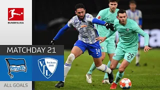 Game at equal level! | Hertha Berlin - VfL Bochum 1-1 | All Goals | Matchday 21 – Bundesliga 2021/22