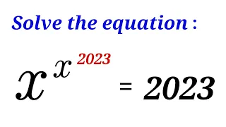 Math Olympiad Question | Equation Solving | You should be able to solve this