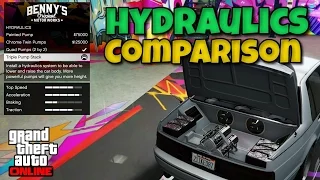 GTA 5 - Lowrider DLC: Hydraulics Comparison - Which Are Best?