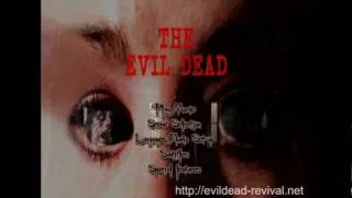 Evil Dead - Korea DVD Menu