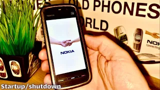 Nokia 5230 startup and shutdown - by Old Phones World