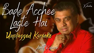 Bade Achhe Lagte Hain | Unplugged Karaoke | Amit Kumar | R. D. Burman