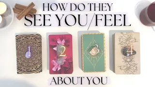 HOW DO THEY SEE YOU & FEEL ABOUT YOU? (Pick A Card) Psychic Tarot Reading