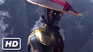 Dark Raiden Makes a Deal With Shao Kahn CINEMATIC SCENE!