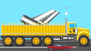 Giant Loading Truck | Formation And Uses | Videos For Kids| Heavy Vehicles for Childrens