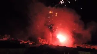 Fuegos artificiales. Guadix, Feria 2015