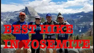 Best Hike in Yosemite.  Mist Trail, Panorama, and Glacier Point