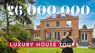 LONDON LUXURY HOUSE TOUR | Inside a £6,000,000 Luxury House in London, Wimbledon (full house tour)