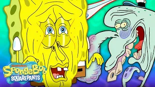 47 Times SpongeBob Got TOO Creepy 😱 | SpongeBob