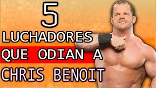 5 LUCHADORES QUE ODIAN A CHRIS BENOIT *El Lobo Feroz de WWE