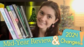 MID-YEAR HOMESCHOOL CURRICULUM REVIEW | 2024 BIG CHANGES!!