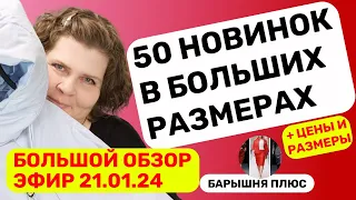 Новинки женской одежды больших размеров