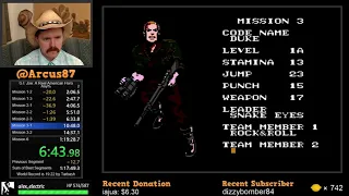 G.I. Joe: A Real American Hero NES speedrun in 31:48 by Arcus