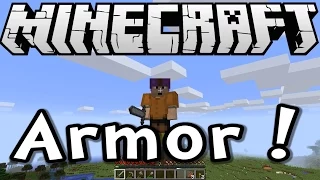 Minecraft 1.8 Tutorial - Crafting Armor - Episode 3 of Survive & Thrive Season 8