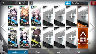 [Arknights] 4-7 Challenge Mode Low Rarity 6 Ops