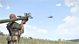 Stinger Füzesi Rusya Helikopter Yok Etme Simülesi - ARMA 3 Simulation sürpriz yap