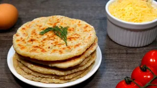 ‼️🥞Нереально Вкусные Сырные Лепешки К Чаю/Пошаговый рецепт 🥞‼️