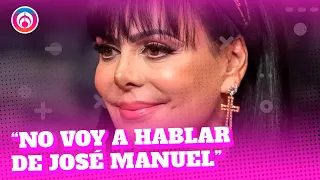 “De José Manuel no voy a hablar”: Maribel Guardia