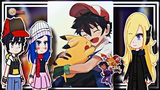 Pokemon Sinnoh gang react to Ash Ketchum All part's