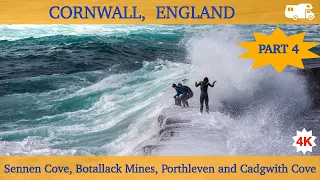 Cornwall, England UK - Sennen Cove, Botallack Mines, Porthleven and Cadgwith Cove - Part 4