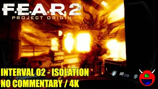F.E.A.R. 2: Project Origin   Interval 02 Isolation 1 - No Commentary 4K