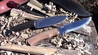 BPS Knives BK06 Camping Knife vs. Savage CSH #customknives