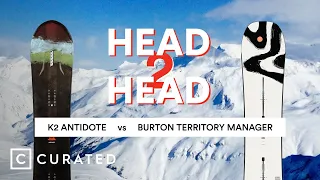 2023 K2 Antidote vs. Burton Territory Manager | Head 2 Head | Curated