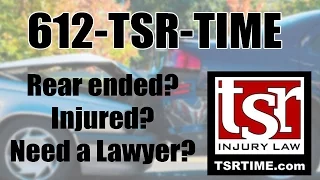 Rear Ended Crash in Minneapolis MN 612-TSR-TIME