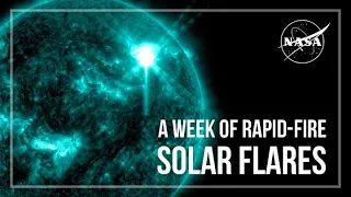 A Week of Rapid-Fire Solar Flares