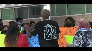 Students protest over CCSD's graduation dress code