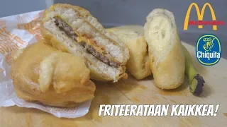 Friteeraustestissä! - Euron Juusto & Banaani