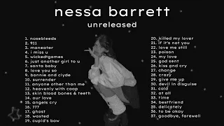 nessa barrett - unreleased songs