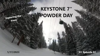 Keystone Powder Day The Windows | North Peak | Colorado Mid-January 2023 | S1: Episode 22