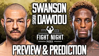 UFC Fight Night: Cub Swanson vs. Hakeem Dawodu Preview & Prediction