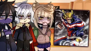 League of Villains React to Pro Heroes // MHA // Gacha Club