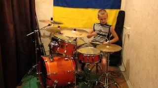 Asche zu Asche - Rammstein - Drum Cover - Drummer Daniel Varfolomeyev 10 year