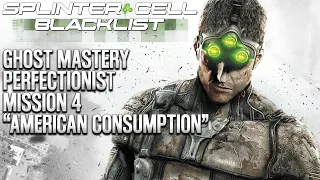 Splinter Cell: Blacklist | American Consumption | Ghost Mastery | Perfectionist