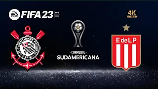 Corinthians x Estudiantes | FIFA 23 Gameplay | Copa Sul Americana 2023 [4K 60FPS]